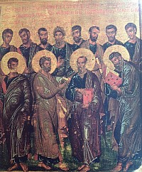 The synaxis of the 12 apostles